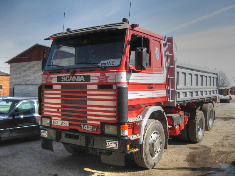 Scania 142H V8 - Rakendus Marek 852ASJ