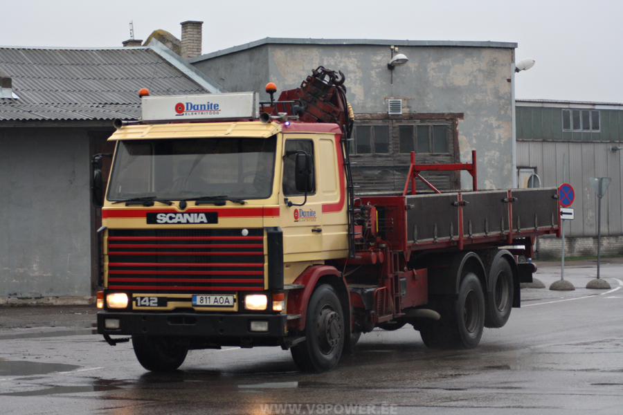 Scania 142 420 V8 - Danite Elektritd Kevin 811AOA