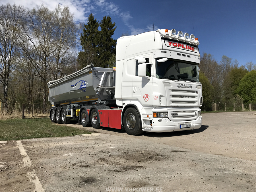 Scania R 560 V8 - Taital Trans kasekas 633BSN