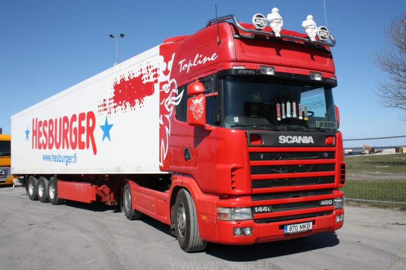 Scania 144L 460 V8 - ACC Welcar Kevin 870MKB