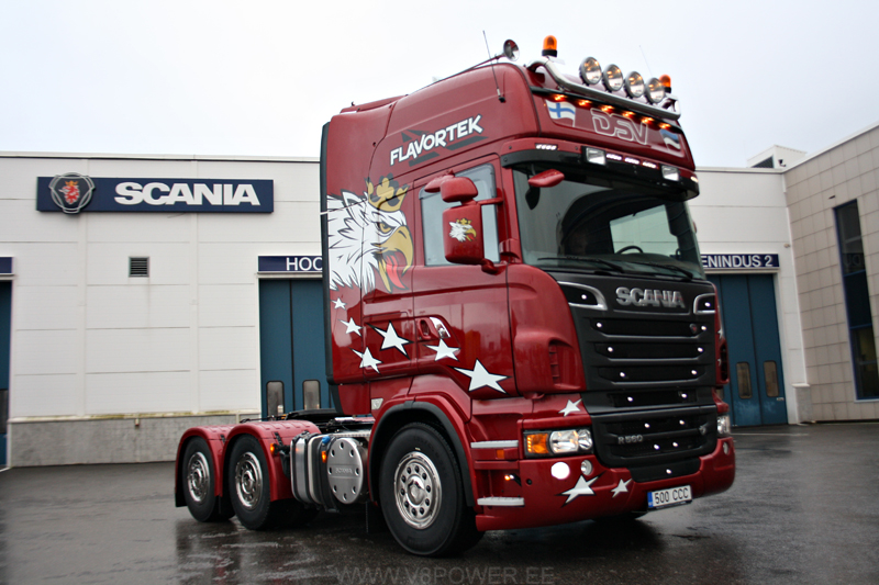 Scania R 560 V8 - Flavortek 500CCC Kevin