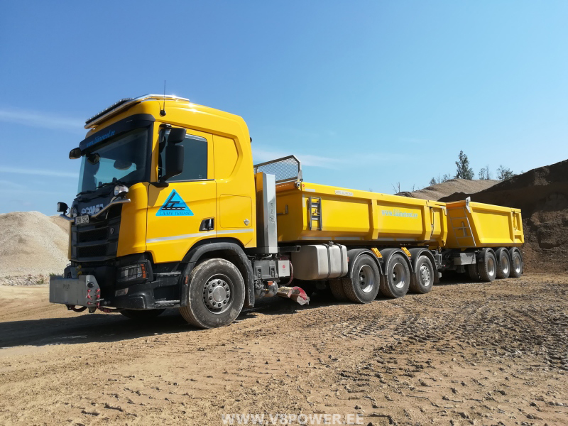 Scania R 520 V8 - Lääne Teed zellek